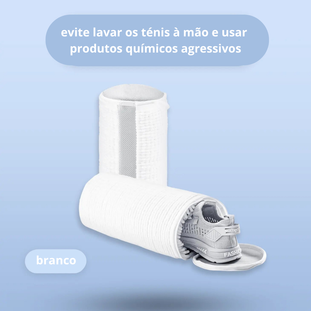 Saco de Lavagem com Microfibras – Limpeza Profunda para Ténis sem Danos