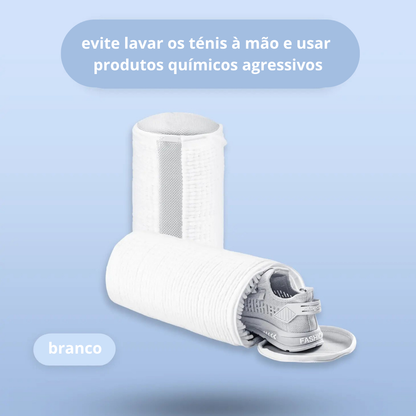 Saco de Lavagem com Microfibras – Limpeza Profunda para Ténis sem Danos