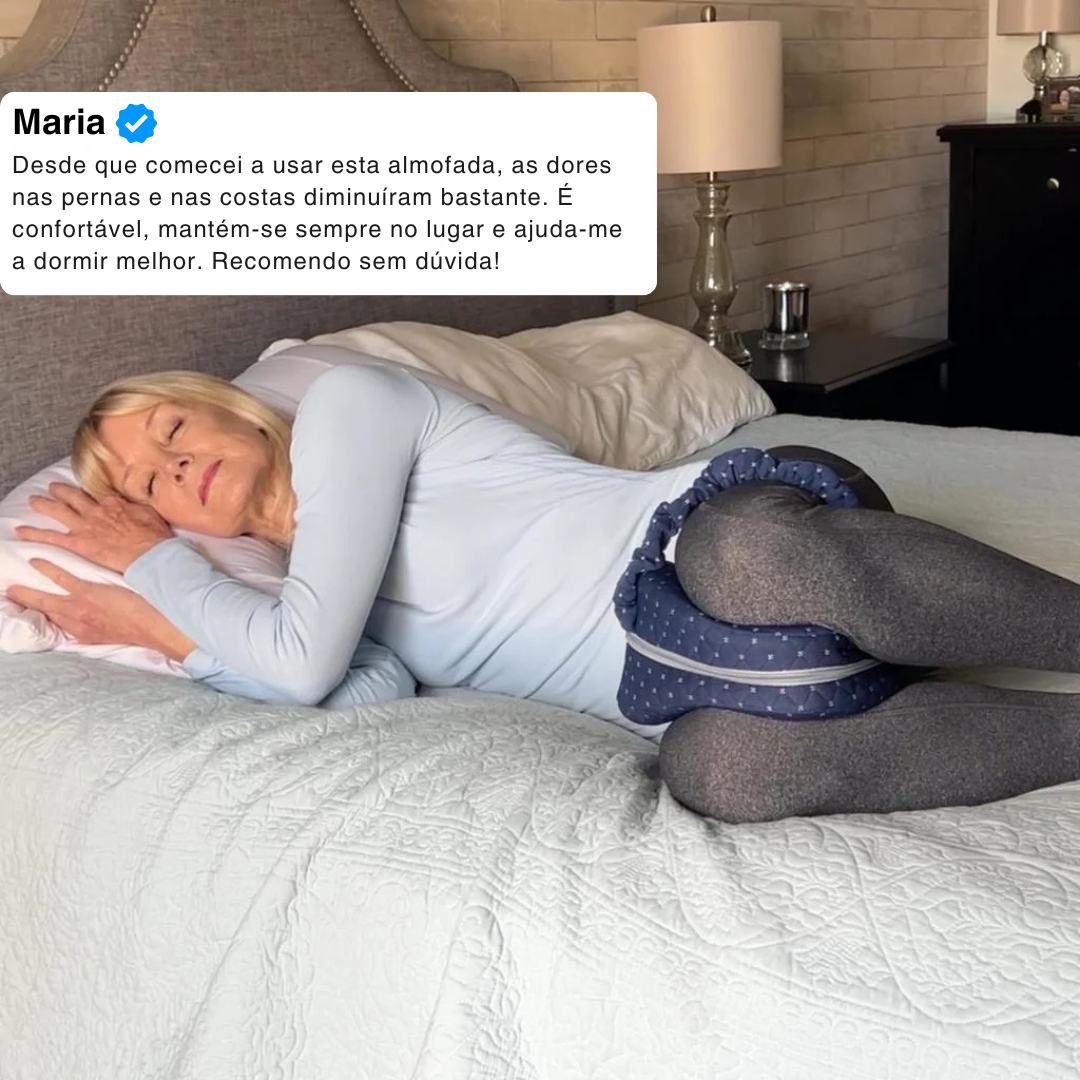 SleepLeg Pro® – Almofada Ergonómica para Alinhamento da Coluna