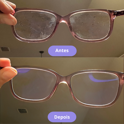 Caixa de Limpeza Ultrassónica para Óculos – Limpeza Profunda e Sem Esforço